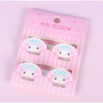 韓國Sanrio小髮夾4隻-My Melody